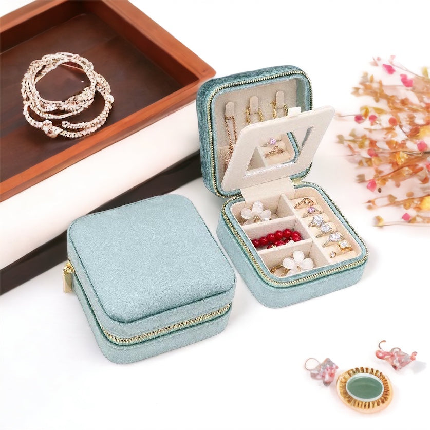 Velvet Jewelry Boxes - Square