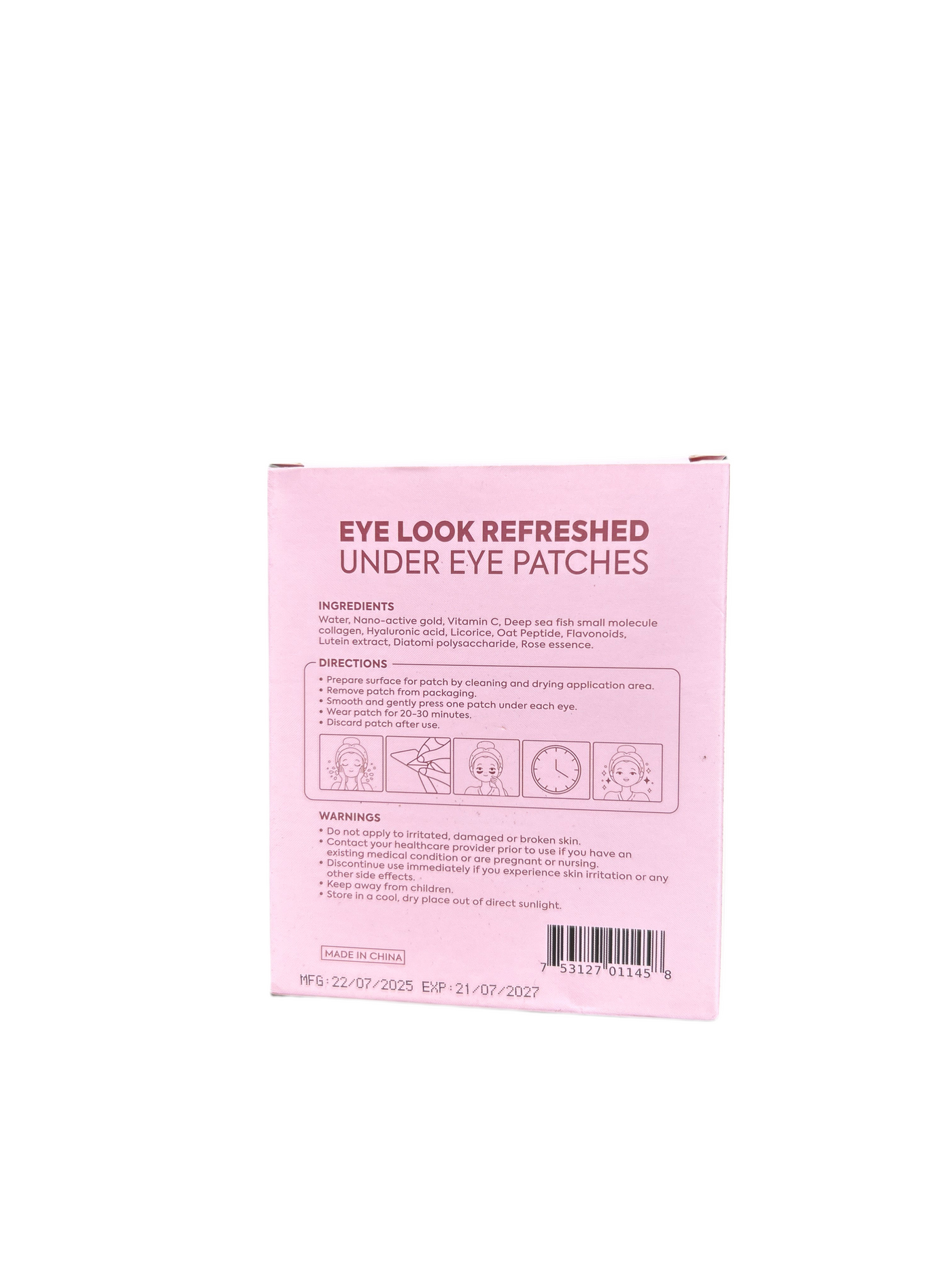 Eye Look Refreshed Under Eye Patches (12 pairs)