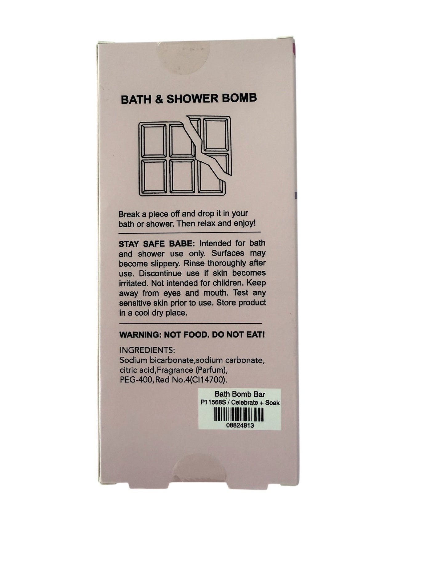 Bath Bomb Bar (shipping estimate 9/20)