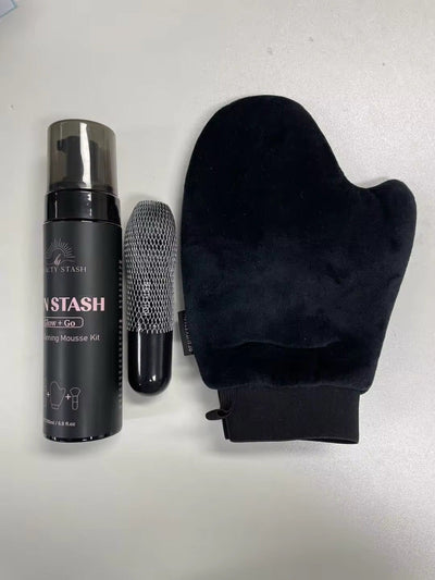 Sun Stash Glow + Go Complete Self Tanning Kit (set of 6) (shipping estimate early October)