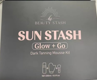 Sun Stash Glow + Go Complete Self Tanning Kit (set of 6) (shipping estimate early October)