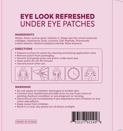 Eye Look Refreshed Under Eye Patches (12 pairs)