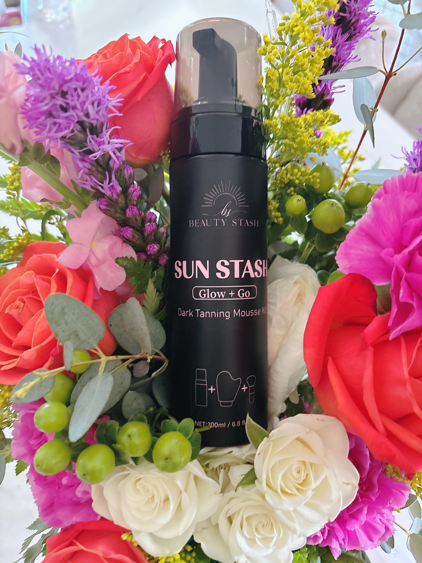 Sun Stash Glow + Go Complete Self Tanning Kit (set of 6) (shipping estimate early October)