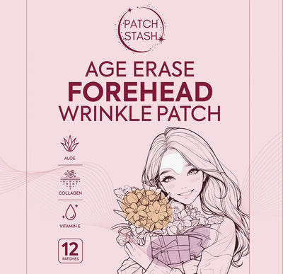 Age Erase Forehead Wrinkle Patch (12 Patches)