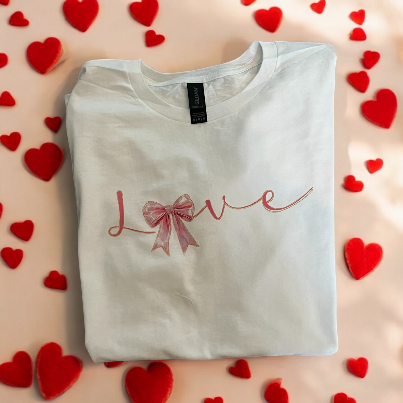 Love Bow Graphic Top