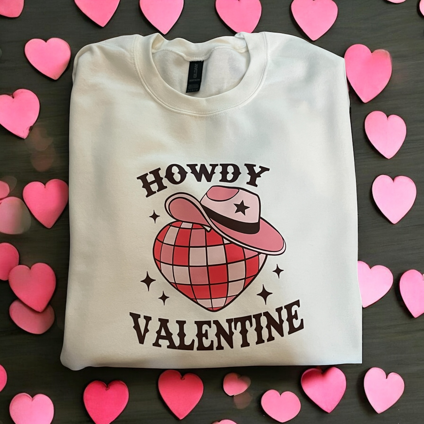 Howdy Valentine Graphic Sweatshirt