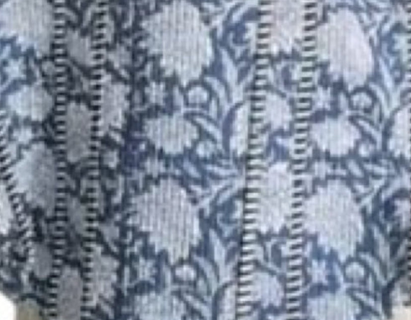 Block Print Quilted Duffel Bag