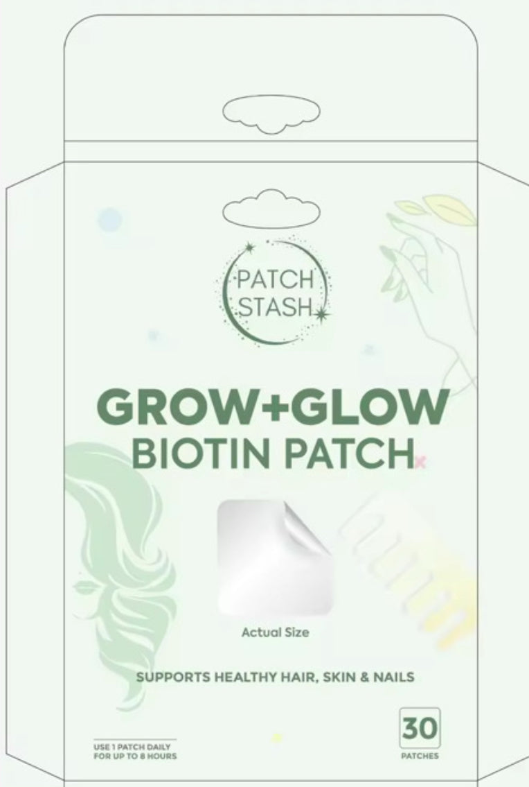 Grow + Glow Biotin Patch